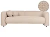 Sofa 3-Sitzer LEIREN Bouclé Beige