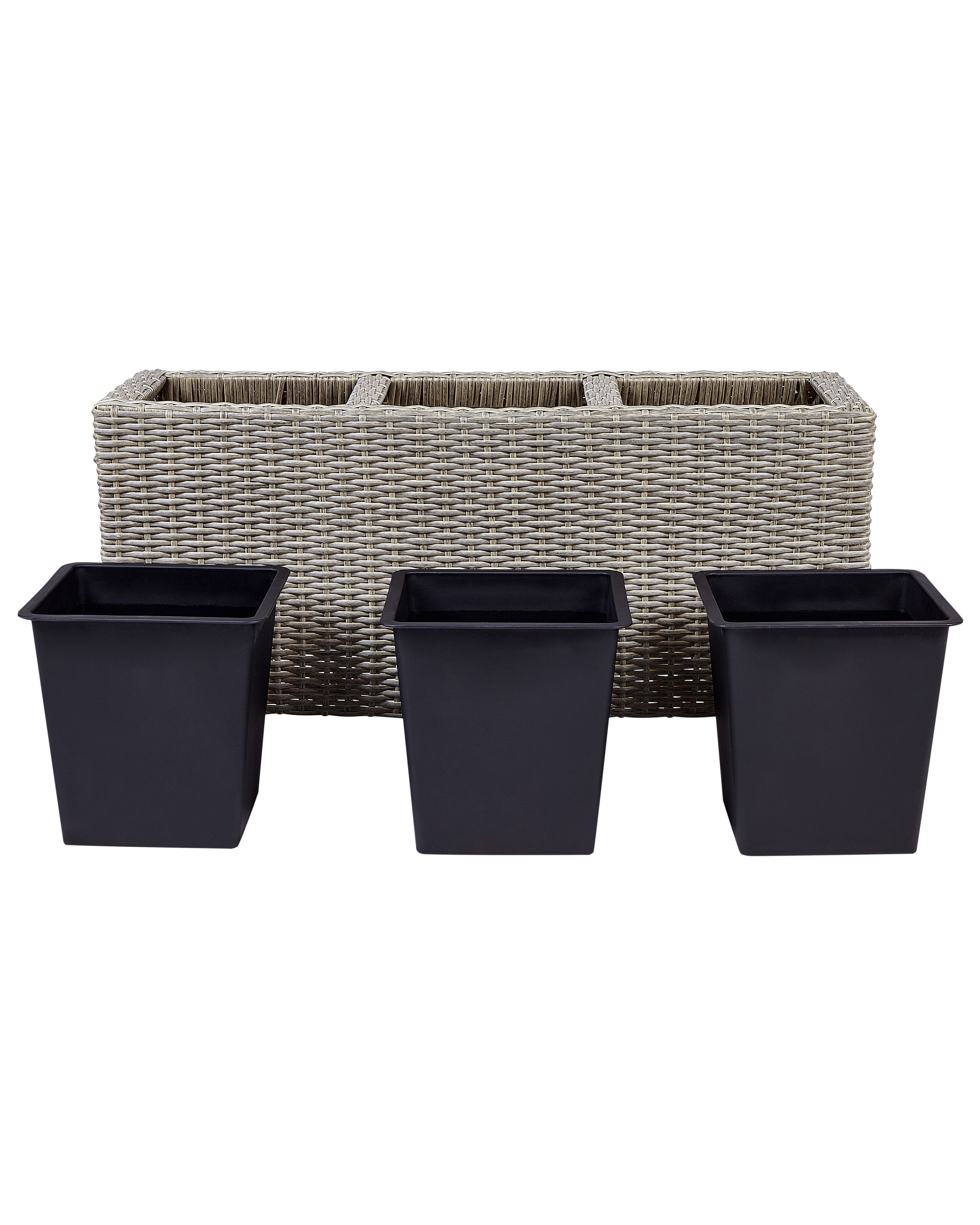 Blumenkasten Rattan Aldi