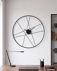 Wall Clock TUITAN Black_1182653