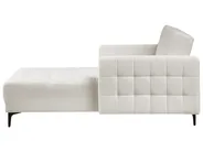Chaiselongue ABERDEEN Stoff Cremeweiß_1038635