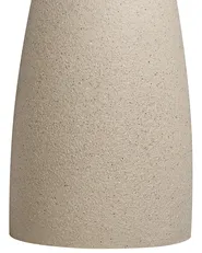 Set of 2 Plant Pots MYOSOTIS 28 cm Beige_1123729