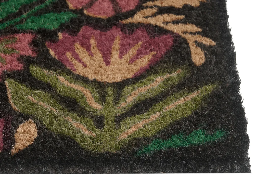 Fußmatte SELAWIK Bunt 40 x 60 cm Blume Kokosfasern_1050932