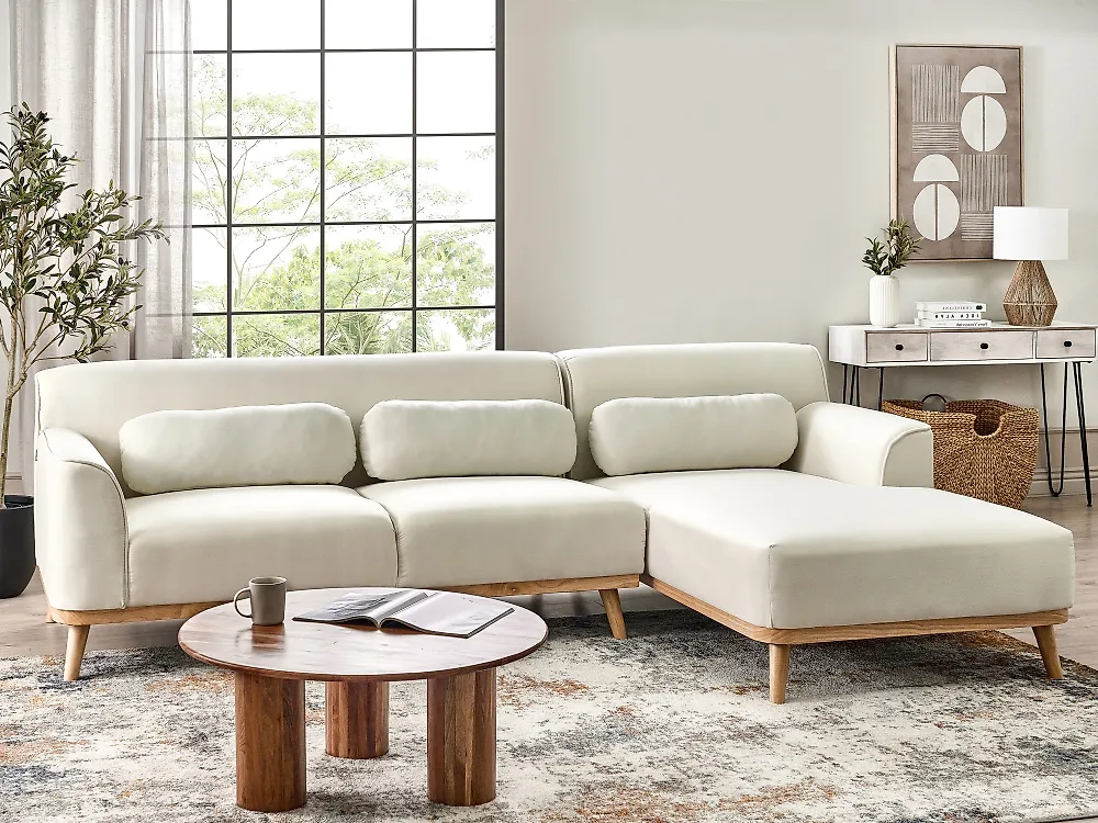 Ecksofa SIMOS Stoff Cremeweiß linksseitig_1183425