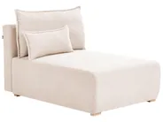 Chaiselongue NERBO Bouclé Beige_1034522