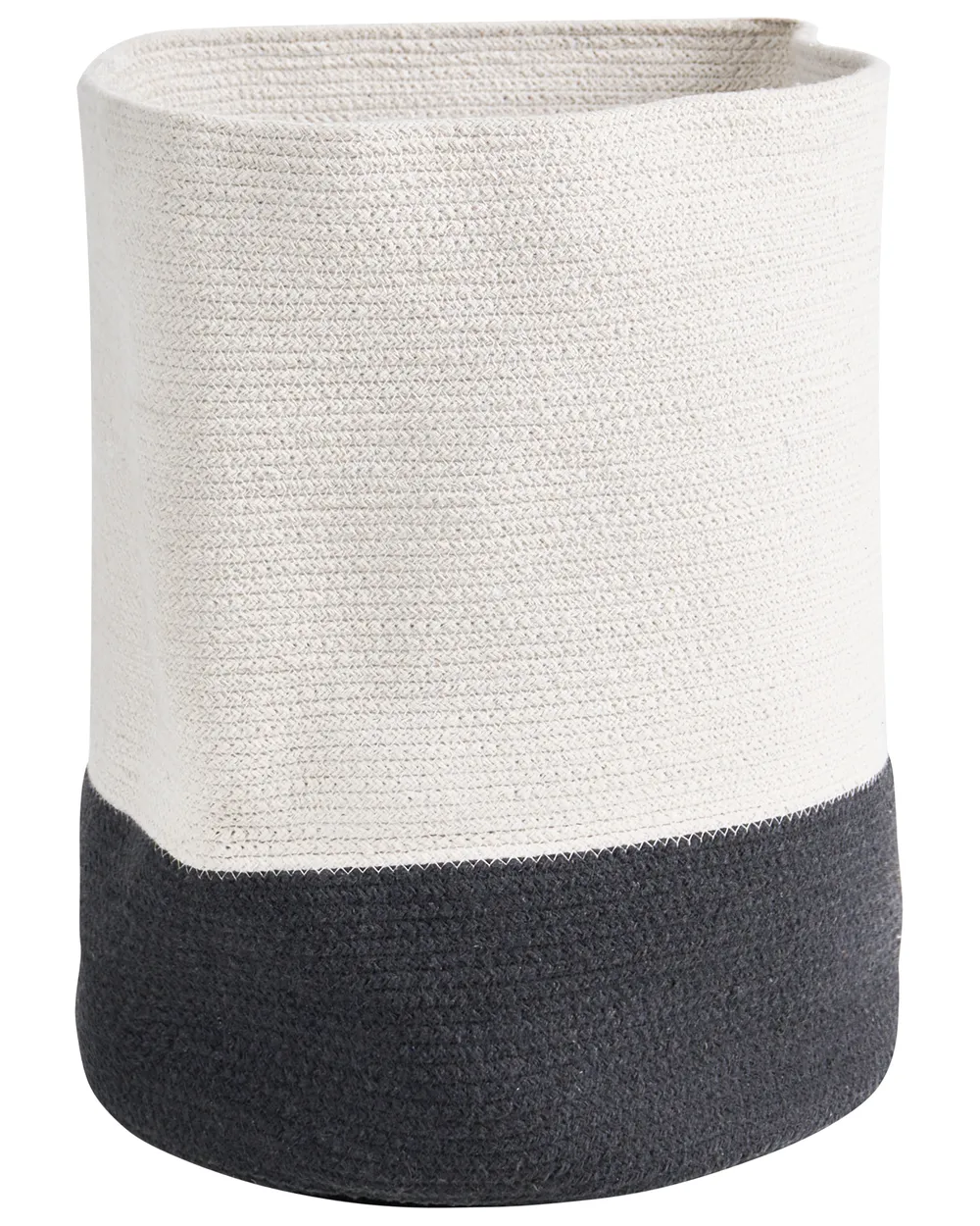 Basket SILOPI Cotton White/ Dark Grey_1067217