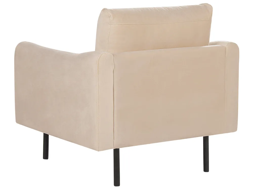 Sofa Set 4-Sitzer VINTERBRO Samtstoff Beige_897470