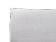 Wasserbett Stoff VINAY 160 x 200 cm Hellgrau_970411