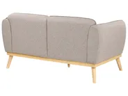 Sofa 2 Seater LJUNG Fabric Light Brown_1076394