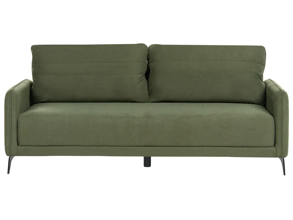 Schlafsofa 3-Sitzer HEMING Stoff Grün
