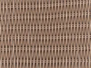 Garten Ecksofa mit Ottomane 6-Sitzer PALERMO modular Polyrattan Braun_1048741