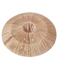 Tischlampe MENTIRI Geflecht Naturfarben_913653