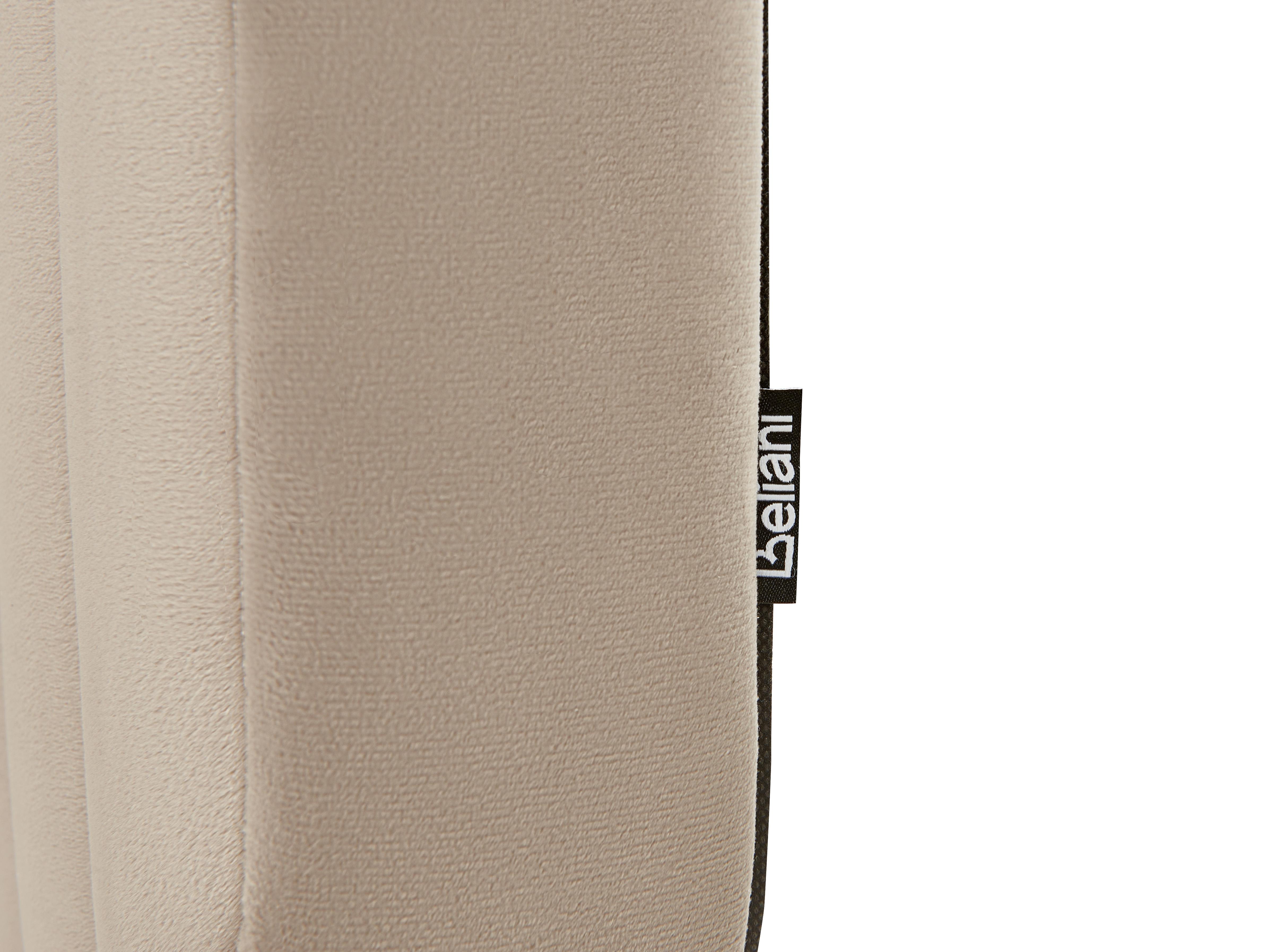 Bed Velvet BRIN 160 x 200 cm (EU King Size) Taupe_942128