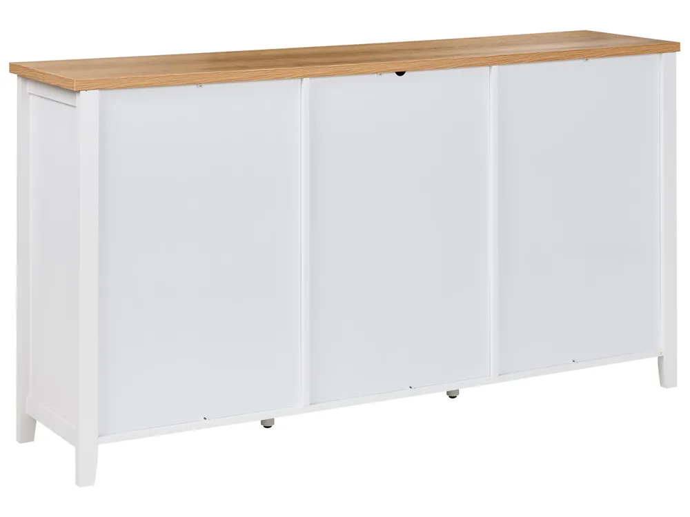 Wine Cabinet LUCASTON White_996578