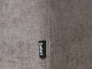Eckschlafsofa 3-Sitzer NUBORG Chenillegewebe Taupe rechtsseitig_1017462