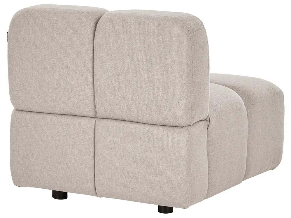 U-förmiges Modulsofa 8-Sitzer MAKSABERG Stoff Beige_1133473