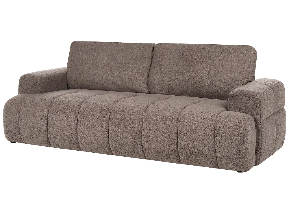 Bank 3-zits NARILLA Bouclé Taupe_1161471