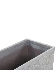 Blumenkübel EDESSA 80 cm Grau_772694