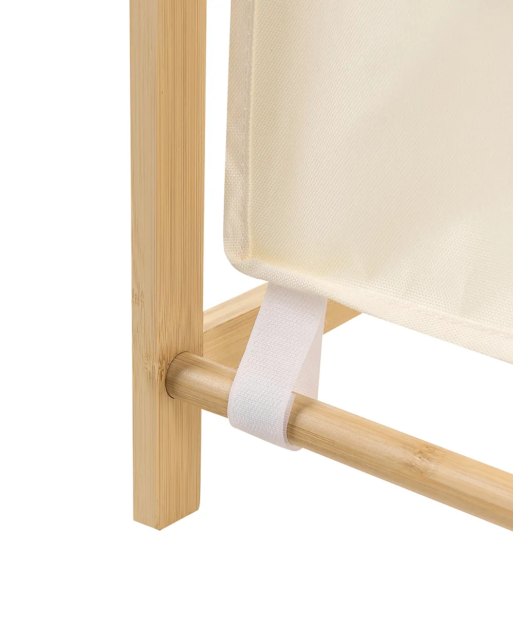 Laundry Basket MERIN Bamboo Light Brown 45 L_1144441