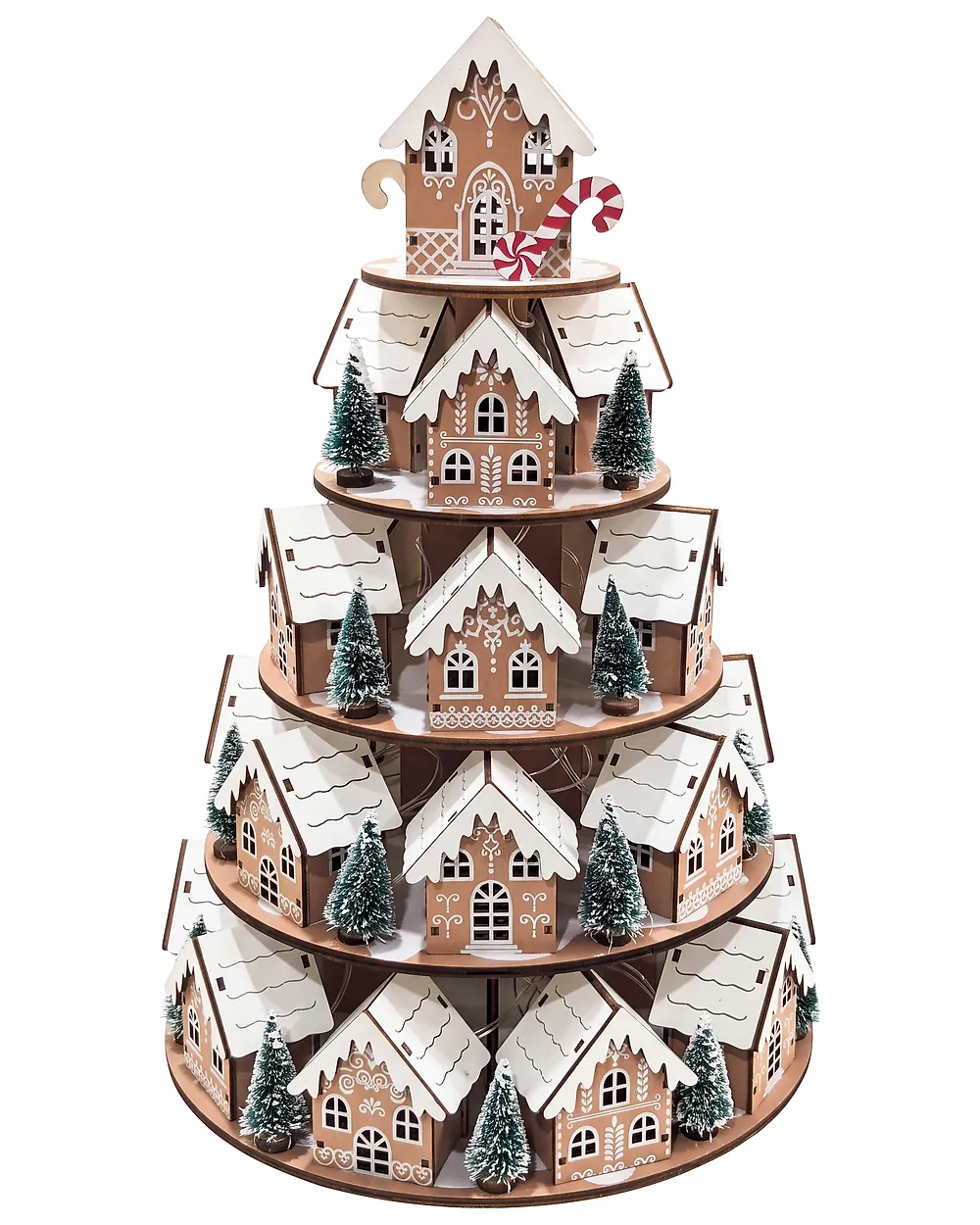 Weihnachtsdekoration LED KELLOKOSKI 45 cm Hellbraun_1175944