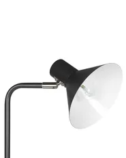 Stehlampe RIMAVA verstellbar Metall Schwarz_851224