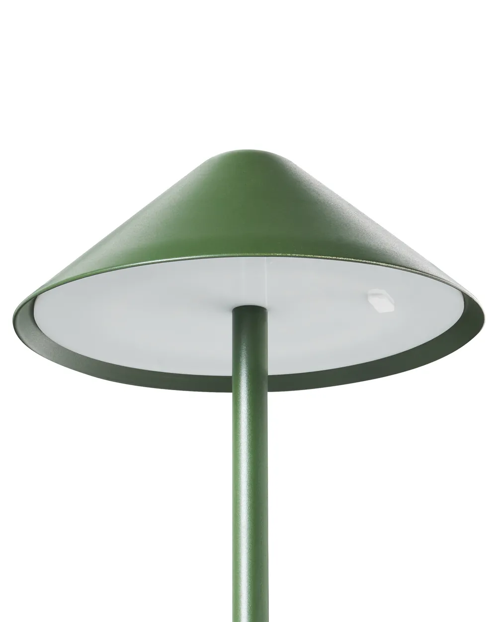 Kabellose LED Tischlampe MODJO mit Dimmer Metall Grün_1042147