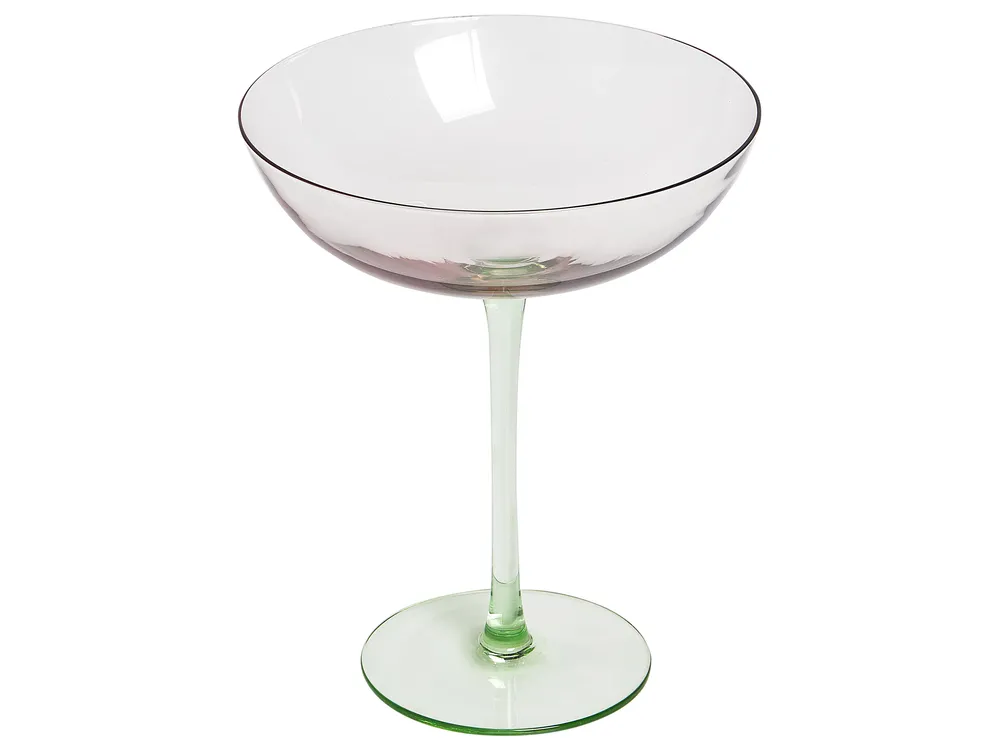 Martini Gläser 4er Set DIOPSIDE 250 ml Rosa_912641