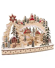 Weihnachtsdekoration LED KORIA 31 cm Hellbraun_1175962
