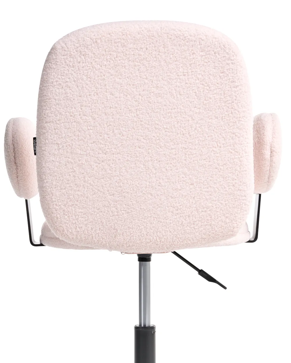Schreibtischstuhl MORAGA Bouclé Pastellrosa_1024894