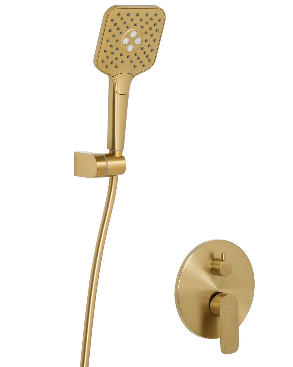 Einbau-Duschset mit Regendusche CANAIMA Gold_1000770