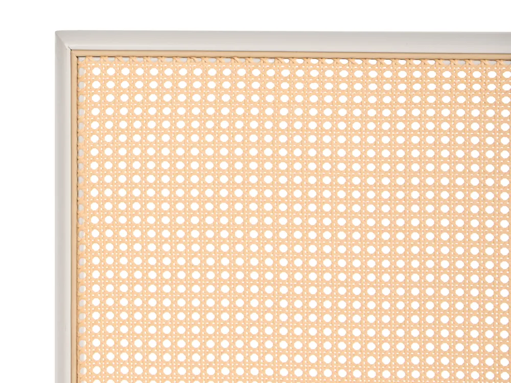 Postelja PE ratan AVANTON 160 x 200 cm Bež_1116785