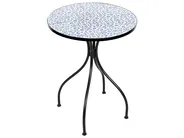 Bistro Set klappbar CHAPECO Metall Schwarz_986324