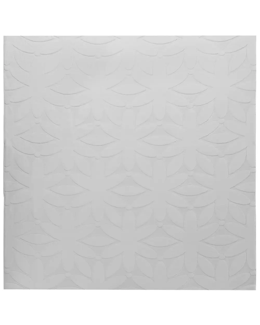 Teppich HOOD Hellgrau 160 x 160 cm