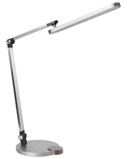 LED Schreibtischlampe CAROY mit kabellosem Ladegerät Grau_1018890