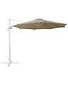Ampelschirm 300 cm SAVONA Dunkelbeige