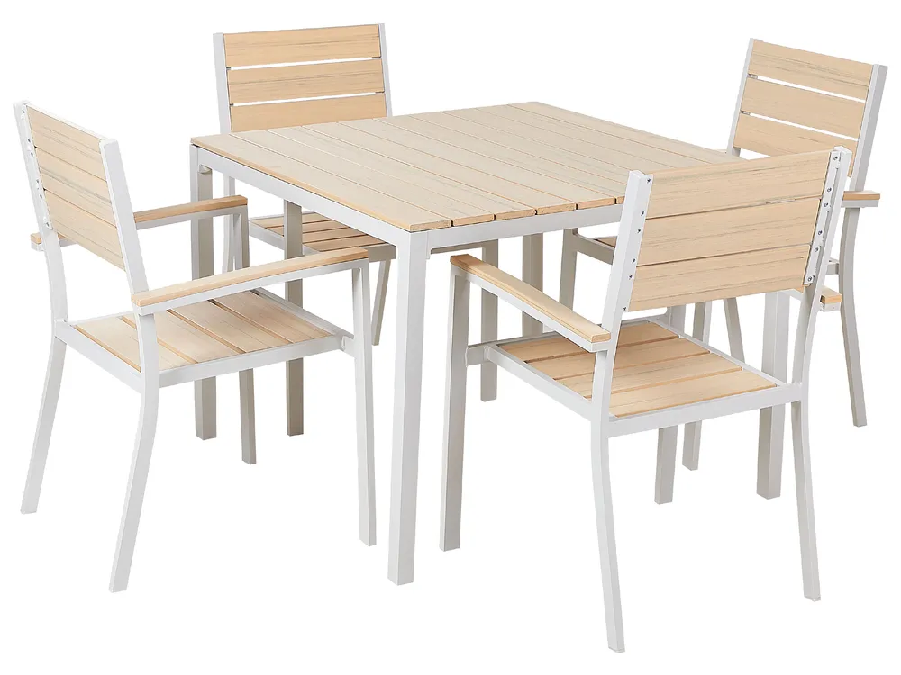 Gartenmöbel Set 4-Sitzer PRATO Beige