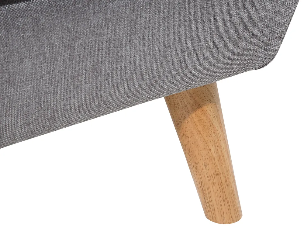Corner Sofa 3 Seater MOTALA Fabric Light Grey Left Hand_258860