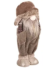 Weihnachtsdekoration 2er Set PAROLA 39/54 cm Zwerg Braun_1174978