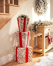 Christmas Decoration LED HUMPPILA 87 cm Christmas Gifts White_1177954