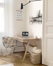 Set od 2 blagovaonske stolice AURORA Metal Srebrni_961375