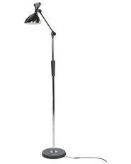 LED Stehlampe ANDROMEDA mit Dimmer Metall Silber_867325