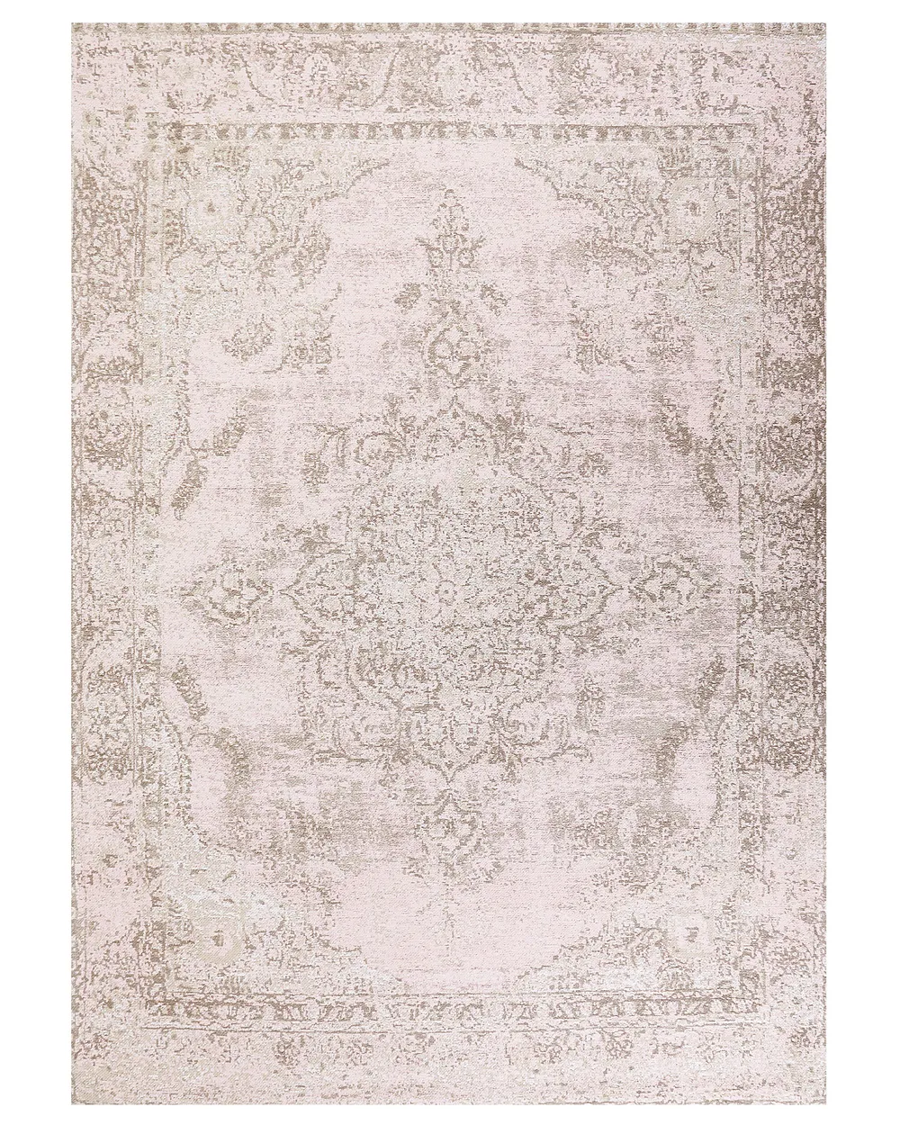 Cotton Area Rug Pink MATARIM Various Sizes