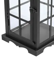 Laterne CLARA 42 cm Metall Schwarz_817915
