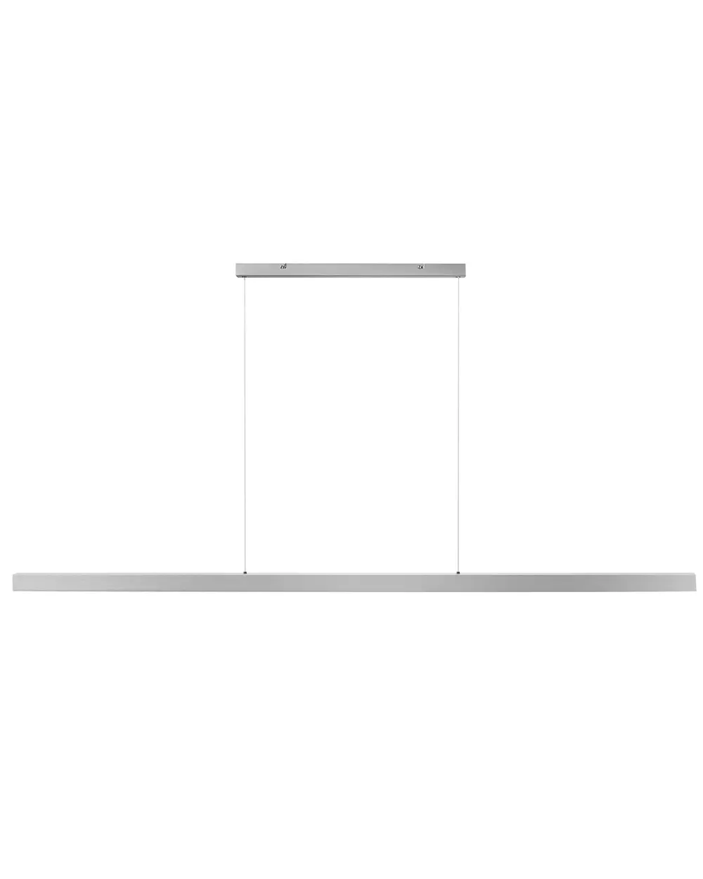 LED Hängeleuchte BADDANA Metall Silber