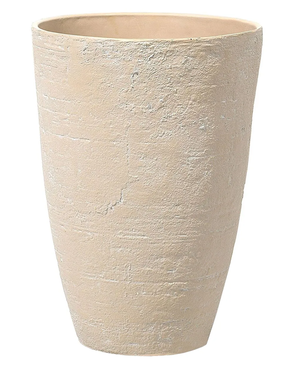 Set mit 2 Blumentöpfen CAMIA 43 cm Beige_841573