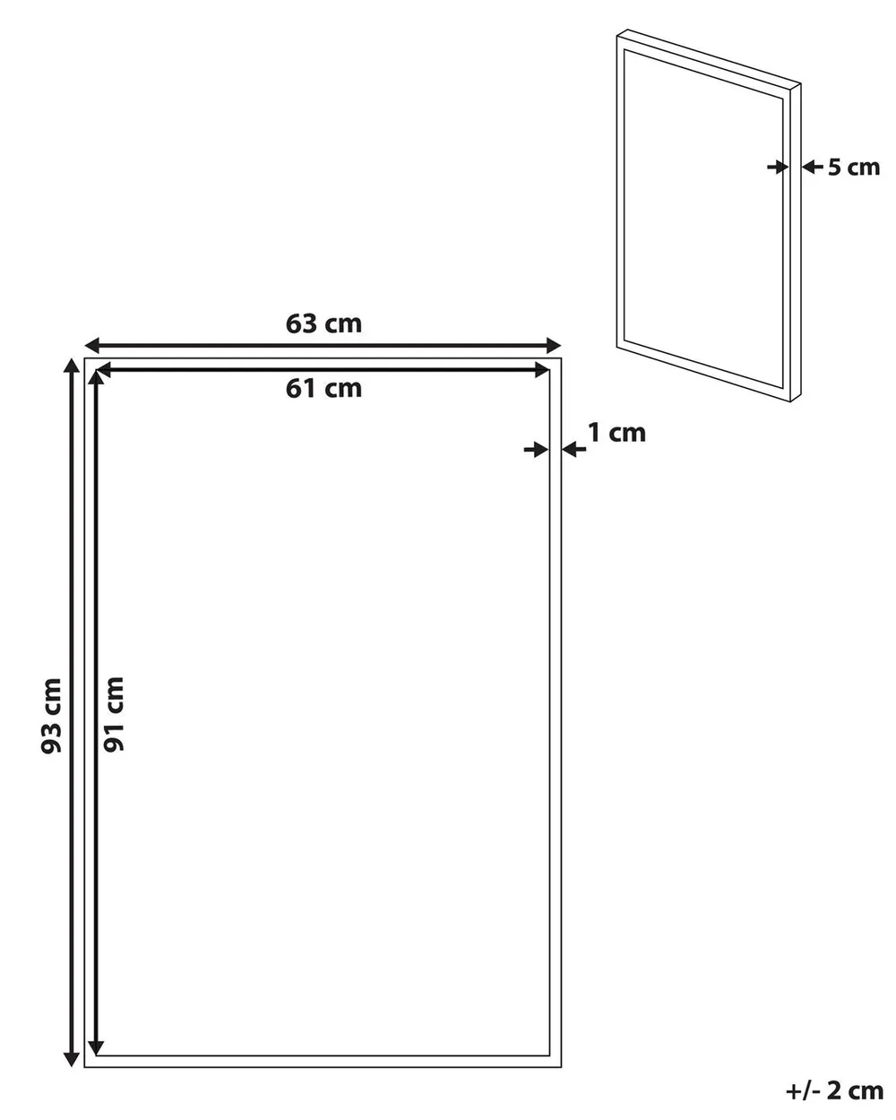 Canvas MUCCIA 63 x 99 cm Tiermotiv Braun_891223