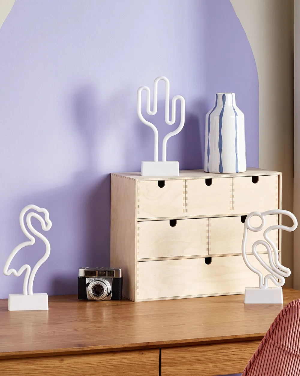 LED Neonlicht 3er Set MABEL Bunt_847815