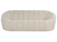 Sofa 3 Seater LOMMA Boucle White_886413