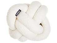 Dekokissen 2er Set MALNI 19 x 19 cm Bouclé Cremeweiß Ohne Muster_1199441