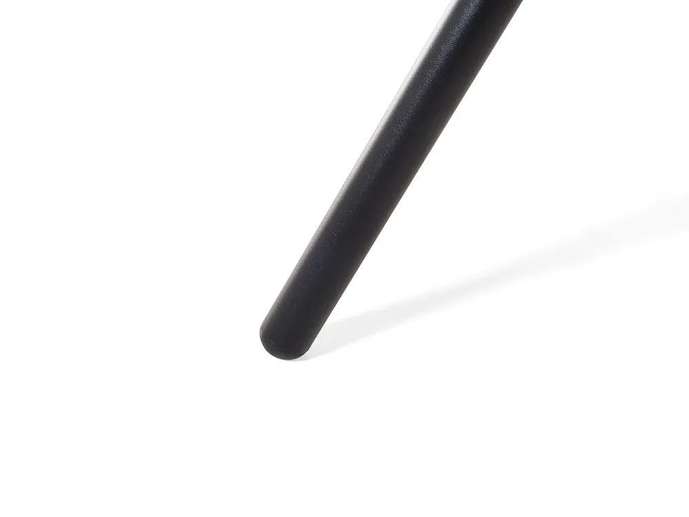 Gartentisch LIVO 140 cm 80 cm Glas Schwarz_679103