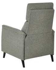 Recliner Chair SELVIK with Footrest Fabric Light Green_1039037